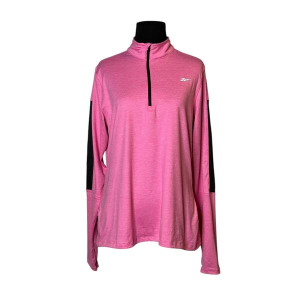 Reebok pink long sleeves pullover top size Large - Picture 10 of 16